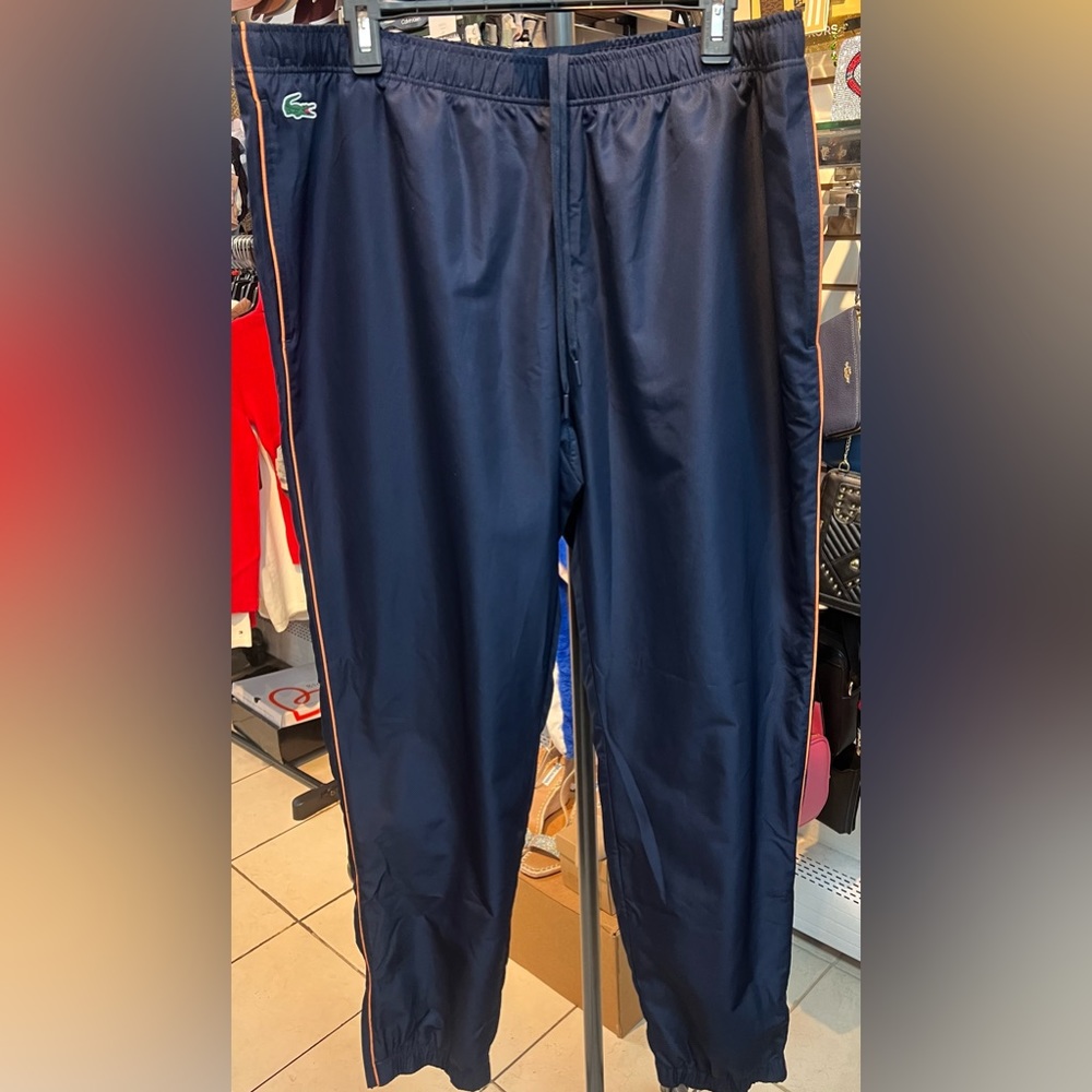 Lacoste sport men track pants size 7/2xl new no tags!